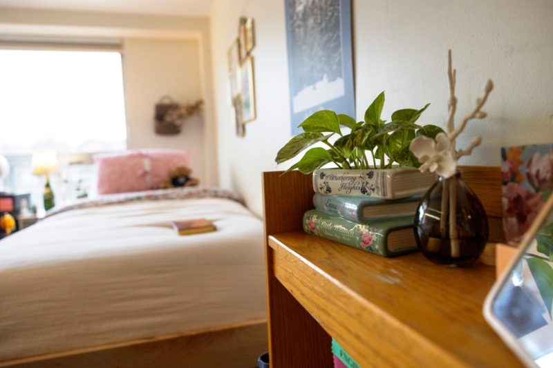 Resident life at Mary Donlon Hall.